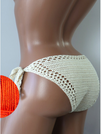 Boho Waves: Sunkissed Stitches - Низ Бікіні В'язаний Гачком