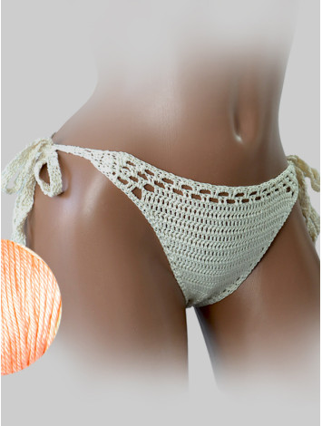 Boho Waves: Sunkissed Stitches - Низ Бікіні В'язаний Гачком