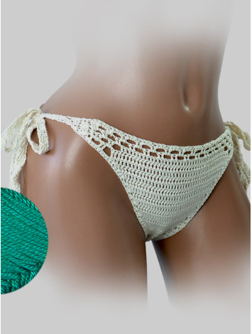 Boho Waves: Sunkissed Stitches - Низ Бікіні В'язаний Гачком