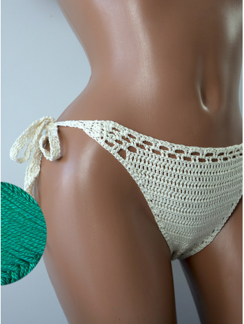 Boho Waves: Sunkissed Stitches - Низ Бікіні В'язаний Гачком