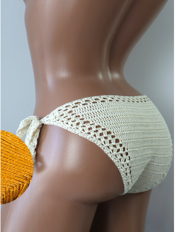 Boho Waves: Sunkissed Stitches - Низ Бікіні В'язаний Гачком