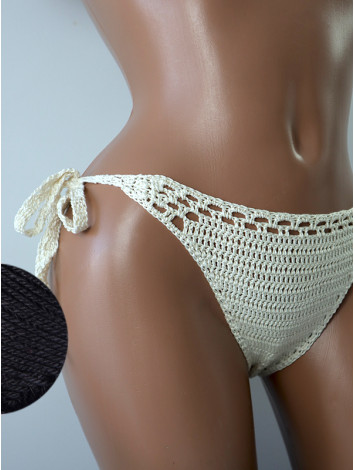 Boho Waves: Sunkissed Stitches - Низ Бікіні В'язаний Гачком