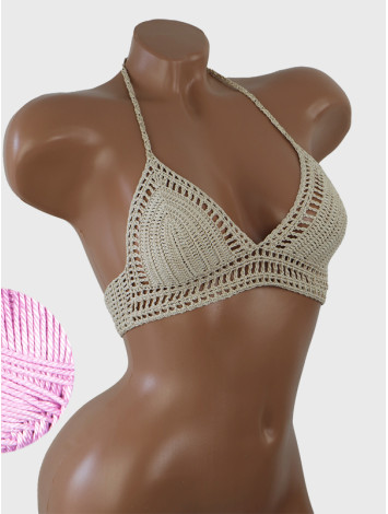 Aurora Cascade: Delicate Heavenly Lace - Топ В'язаний Гачком