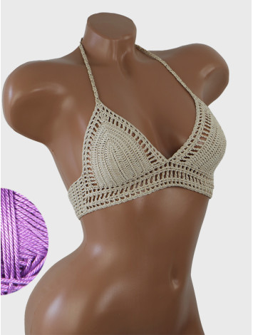 Aurora Cascade: Delicate Heavenly Lace - Топ В'язаний Гачком