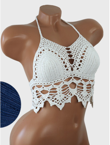 Stellar Lace Reverie: Galactic Enigmatic - Топ В'язаний Гачком