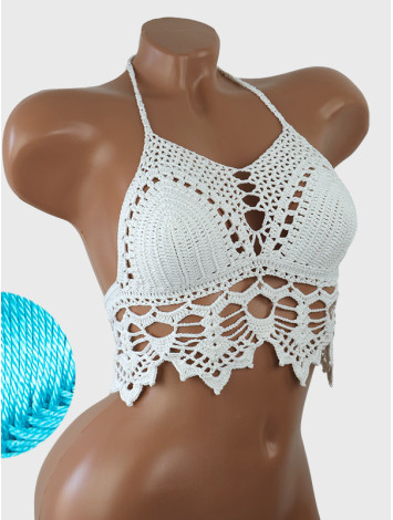 Stellar Lace Reverie: Galactic Enigmatic - Топ В'язаний Гачком