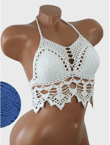 Stellar Lace Reverie: Galactic Enigmatic - Топ В'язаний Гачком