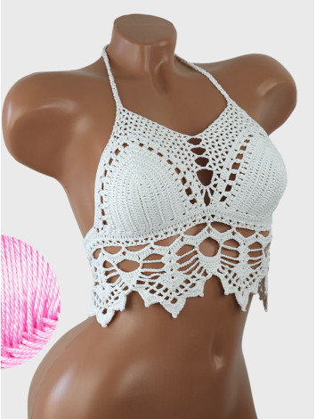 Stellar Lace Reverie: Galactic Enigmatic - Топ В'язаний Гачком