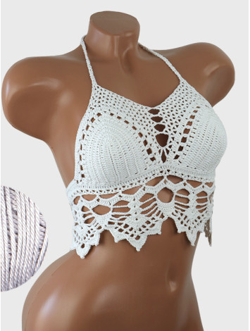 Stellar Lace Reverie: Galactic Enigmatic - Топ В'язаний Гачком