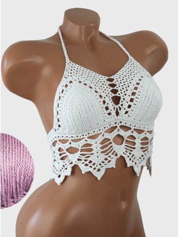 Stellar Lace Reverie: Galactic Enigmatic - Топ В'язаний Гачком