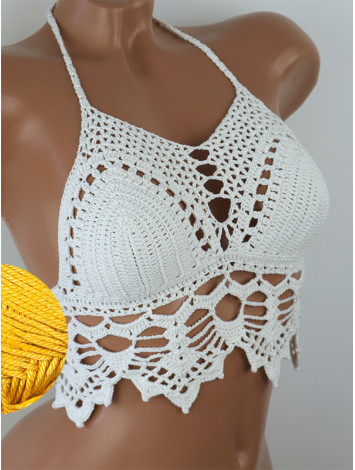 Stellar Lace Reverie: Galactic Enigmatic - Топ В'язаний Гачком