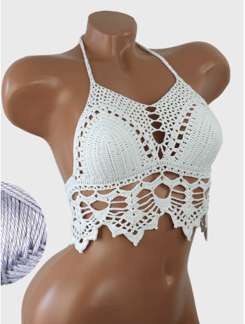 Stellar Lace Reverie: Galactic Enigmatic - Топ В'язаний Гачком