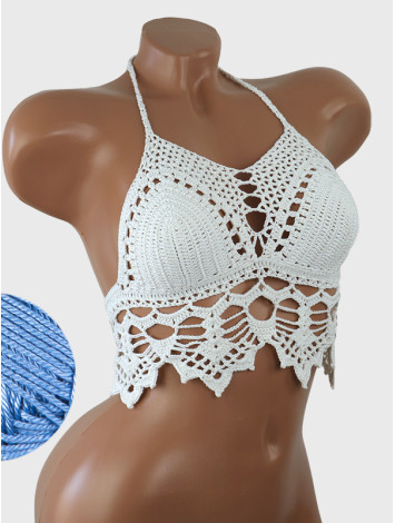 Stellar Lace Reverie: Galactic Enigmatic - Топ В'язаний Гачком