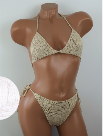 Twilight Embrace: Evening silence - Купальник В'язаний Гачком