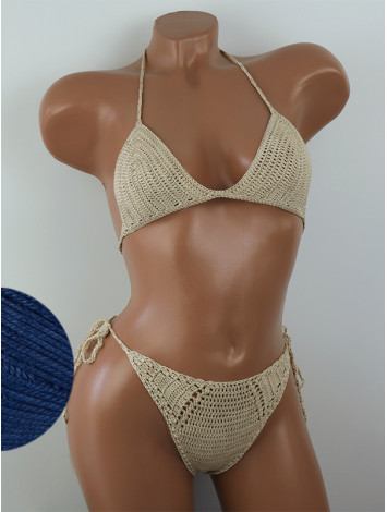 Twilight Embrace: Evening silence - Купальник В'язаний Гачком