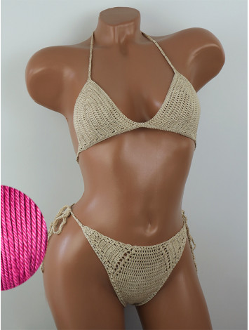 Twilight Embrace: Evening silence - Купальник В'язаний Гачком