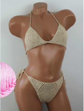 Twilight Embrace: Evening silence - Купальник В'язаний Гачком