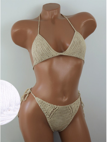 Twilight Embrace: Evening silence - Купальник В'язаний Гачком