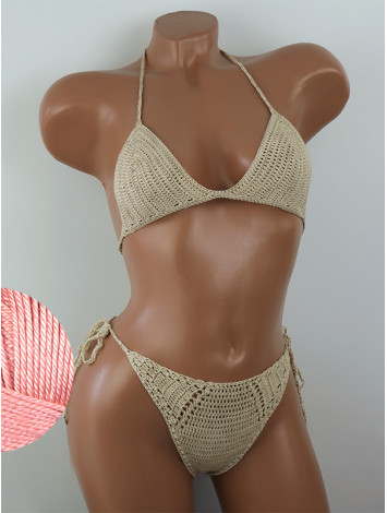 Twilight Embrace: Evening silence - Купальник В'язаний Гачком