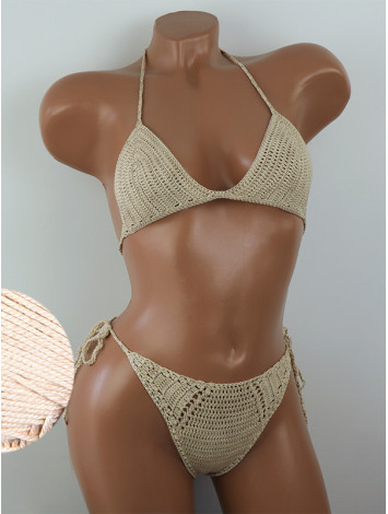 Twilight Embrace: Evening silence - Купальник В'язаний Гачком