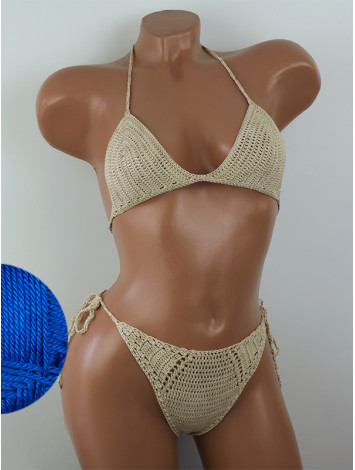 Twilight Embrace: Evening silence - Купальник В'язаний Гачком