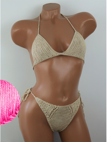 Twilight Embrace: Evening silence - Купальник В'язаний Гачком