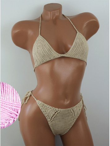 Twilight Embrace: Evening silence - Купальник В'язаний Гачком