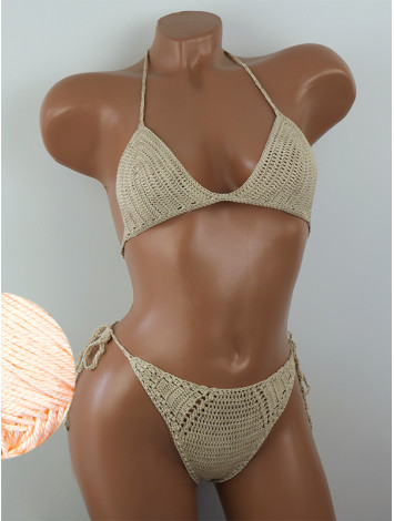 Twilight Embrace: Evening silence - Купальник В'язаний Гачком