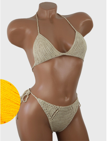 Twilight Embrace: Evening silence - Купальник В'язаний Гачком