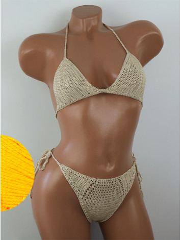 Twilight Embrace: Evening silence - Купальник В'язаний Гачком