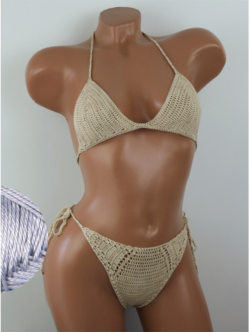 Twilight Embrace: Evening silence - Купальник В'язаний Гачком