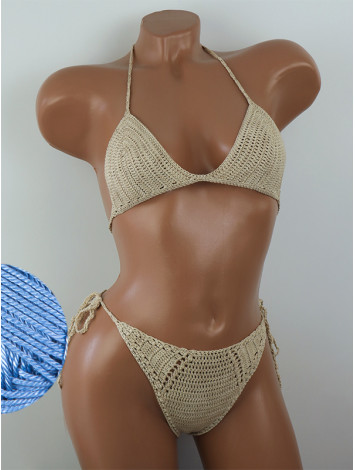 Twilight Embrace: Evening silence - Купальник В'язаний Гачком