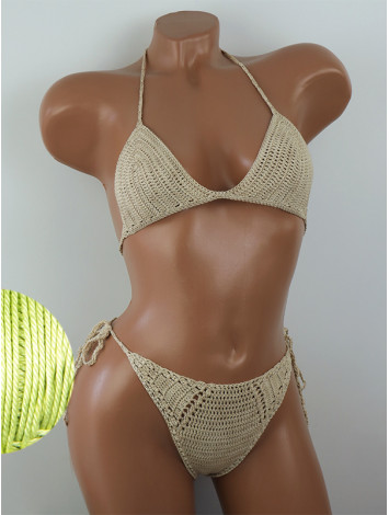 Twilight Embrace: Evening silence - Купальник В'язаний Гачком