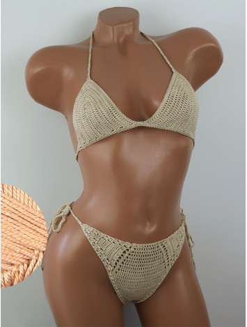 Twilight Embrace: Evening silence - Купальник В'язаний Гачком