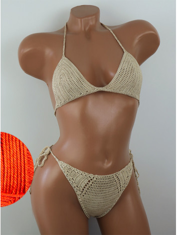 Twilight Embrace: Evening silence - Купальник В'язаний Гачком