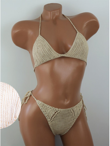 Twilight Embrace: Evening silence - Купальник В'язаний Гачком