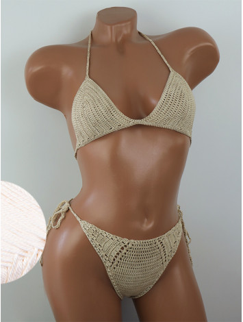 Twilight Embrace: Evening silence - Купальник В'язаний Гачком