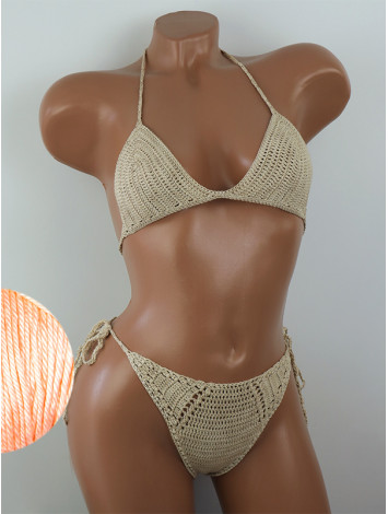 Twilight Embrace: Evening silence - Купальник В'язаний Гачком