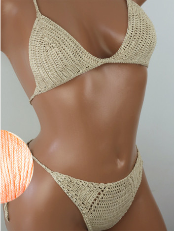 Twilight Embrace: Evening silence - Купальник В'язаний Гачком