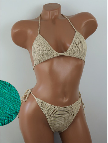 Twilight Embrace: Evening silence - Купальник В'язаний Гачком