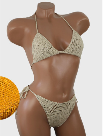 Twilight Embrace: Evening silence - Купальник В'язаний Гачком