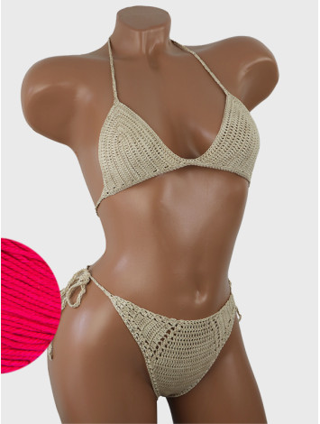 Twilight Embrace: Evening silence - Купальник В'язаний Гачком