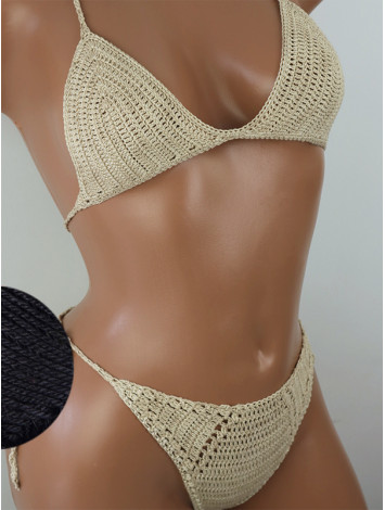 Twilight Embrace: Evening silence - Купальник В'язаний Гачком