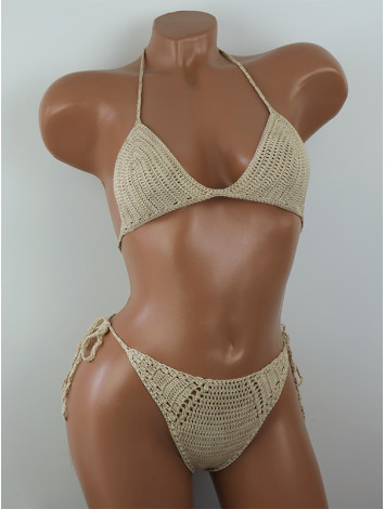 Twilight Embrace: Evening silence - Купальник В'язаний Гачком